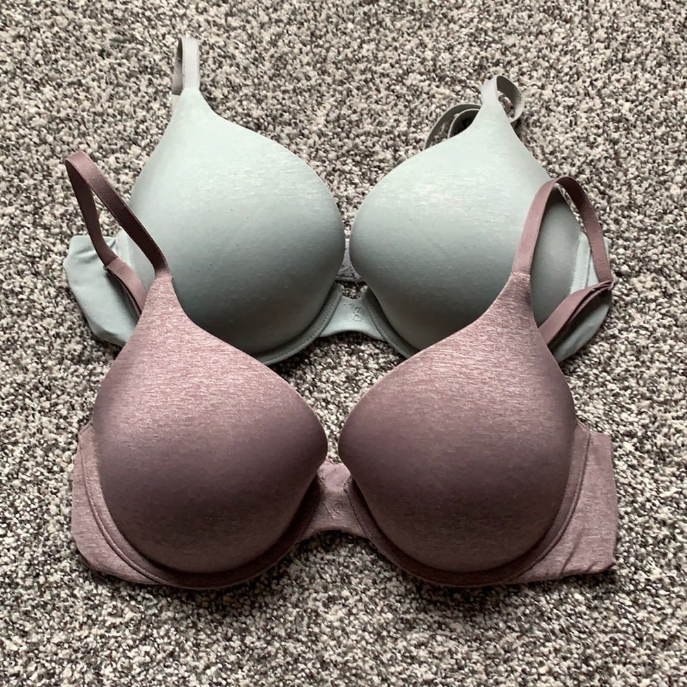 2 Perfect coverage Bras by VS